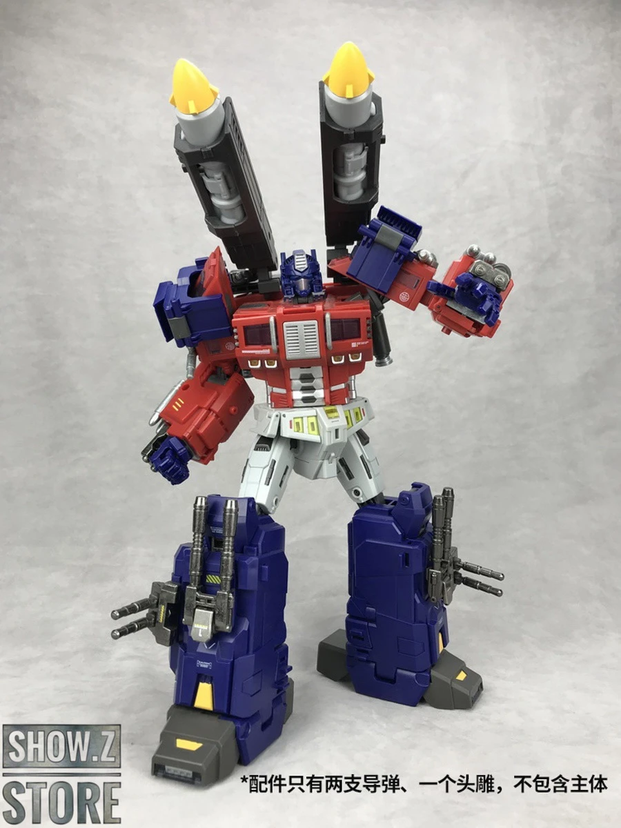 VISUAL Head Sculpt & Missiles Upgrade Kit For TFC STC-01A Supreme Tactical Commander Original Version - Image 5