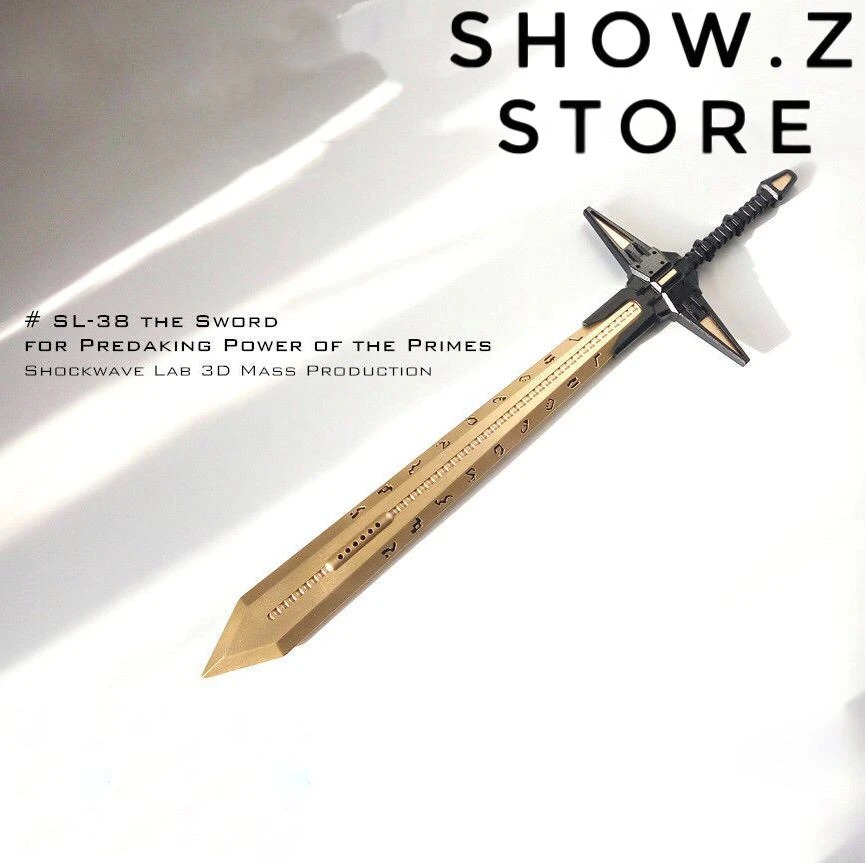 Shockwave Lab SL SL-38 SL38 Sword For The Power Of The Primes Predaking POTP Upgrade Kit