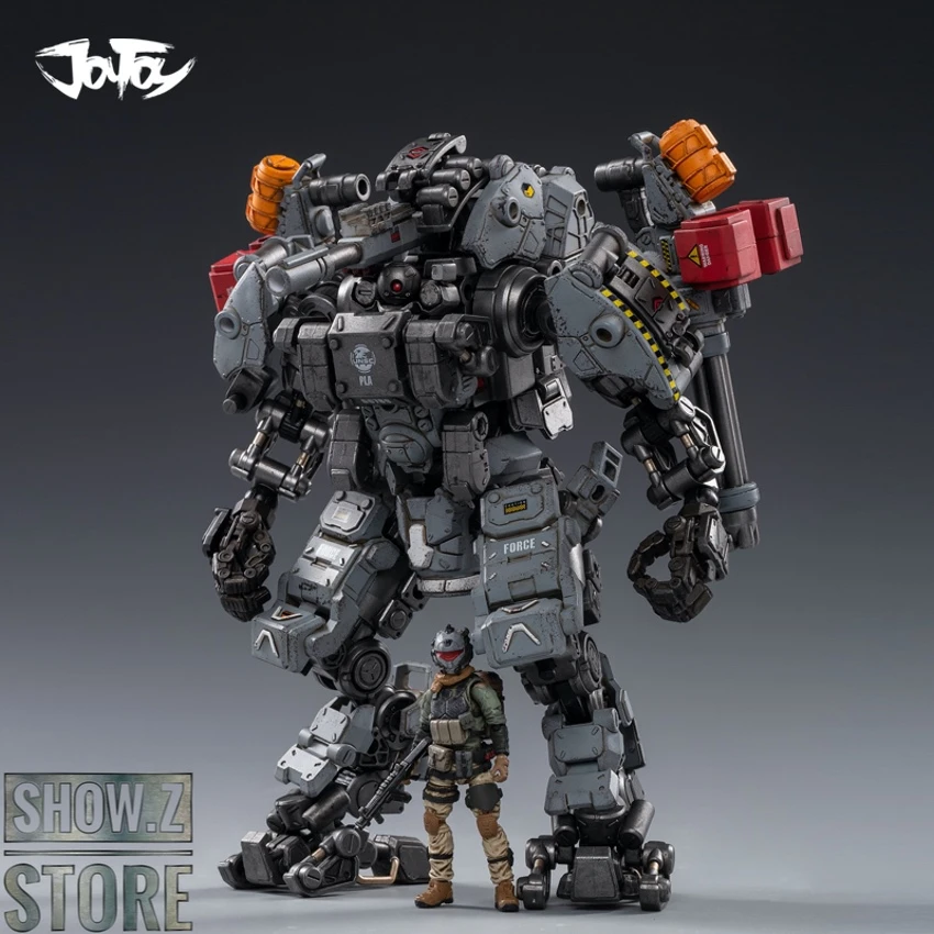 JoyToy Source 1/25 H05 Steel Bone Heavy Firepower Mecha W/ Pilot Gray Version - Image 2