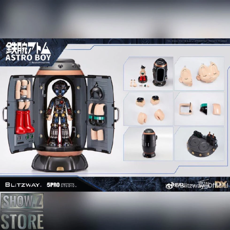 Blitzway BW-NS 50101 Astro Boy Anime Statue Deluxe Version - Image 8