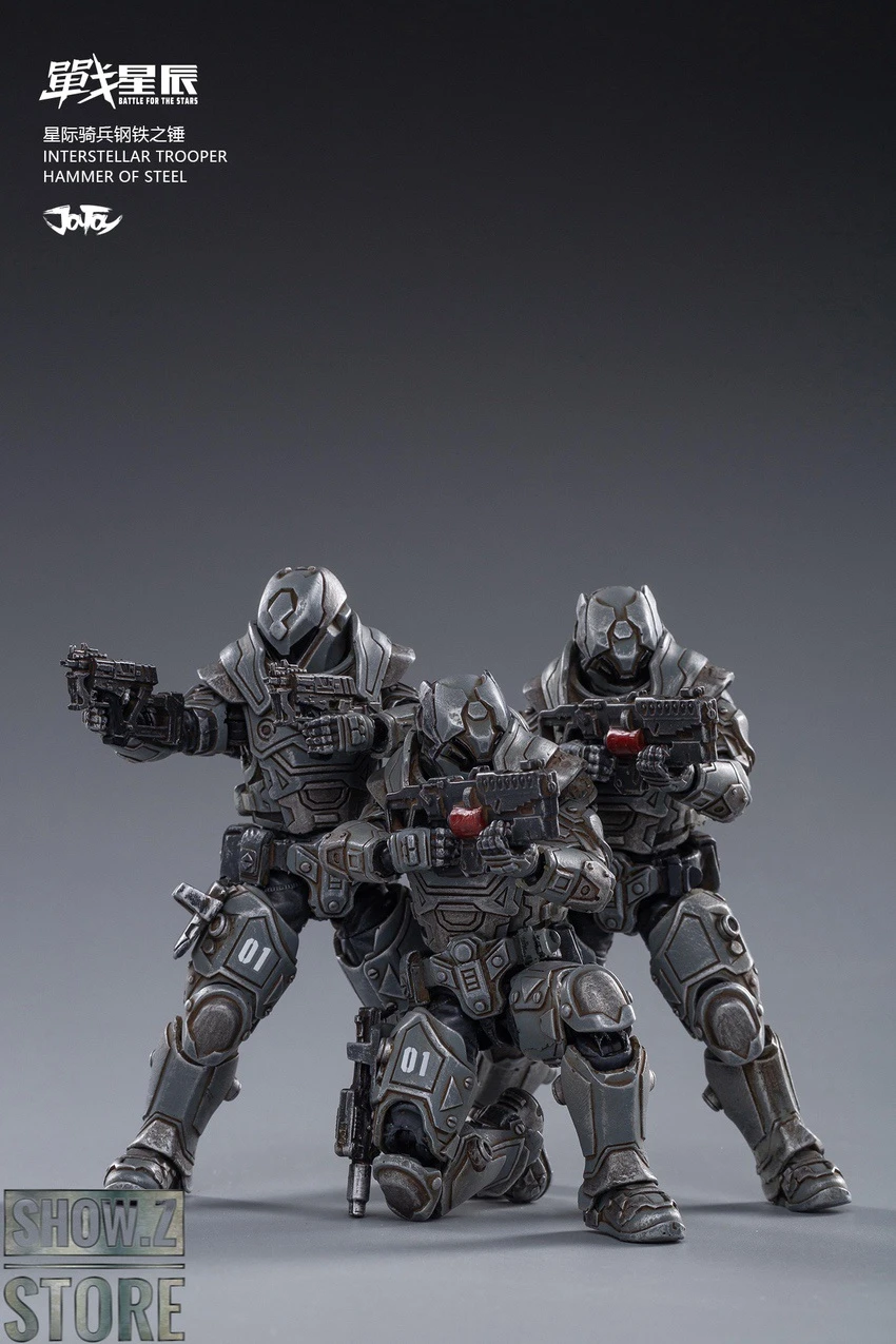 JoyToy Source 1/18 Hammer Of Steel Interstellar Trooper Set Of 3 - Image 7