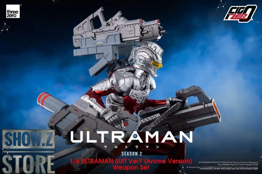 Threezero 1/6 Upgrade Weapon Set For Ultraman Suit Ver.7 Anime Version - Image 3