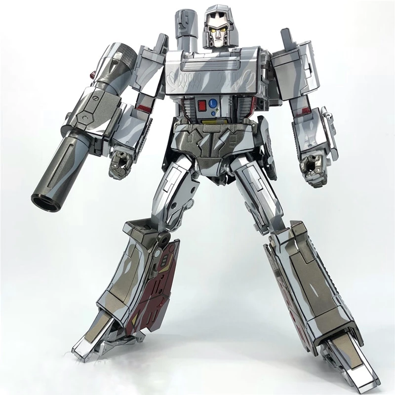 4th Party MP36CS Megatron Magten Silver Paint Cell Shaded Version 2 - Image 3