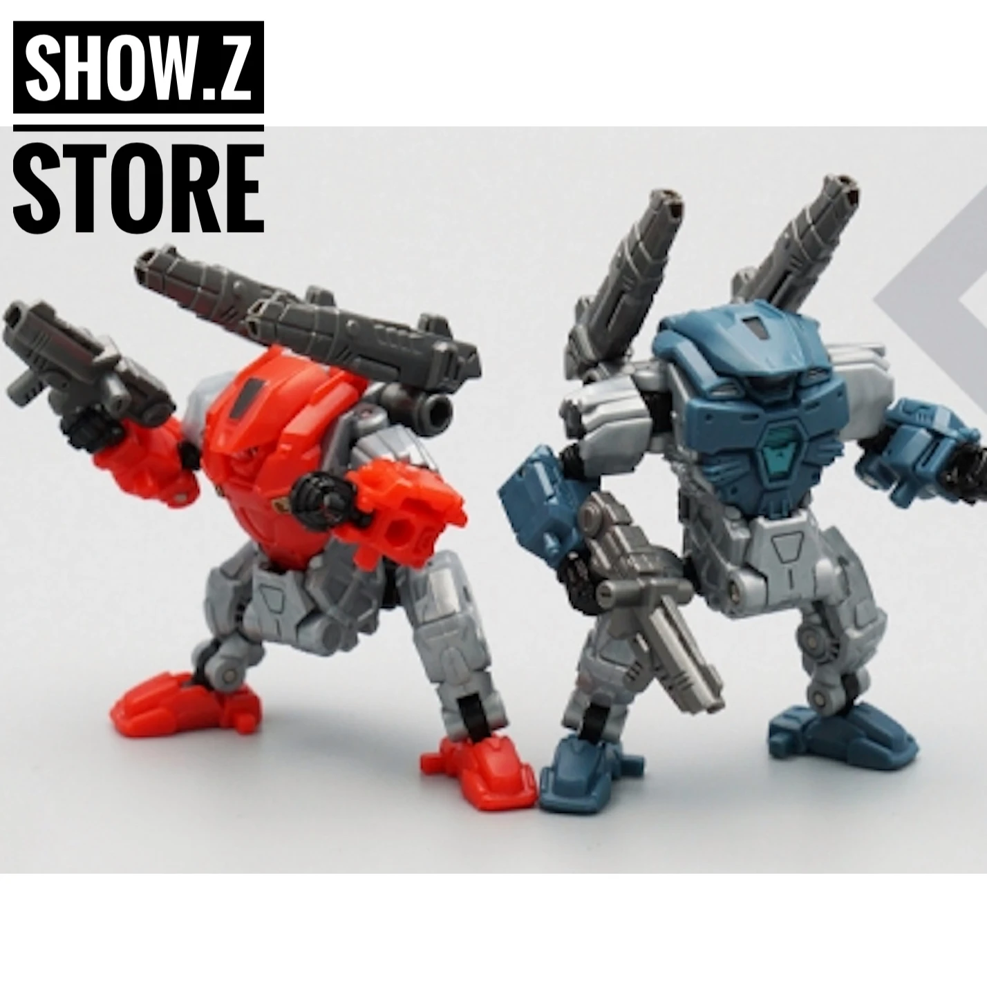 MechFansToys MFT Lost Planet Powered-suit DA02 Red & DA03 Blue Diaclone - Image 2