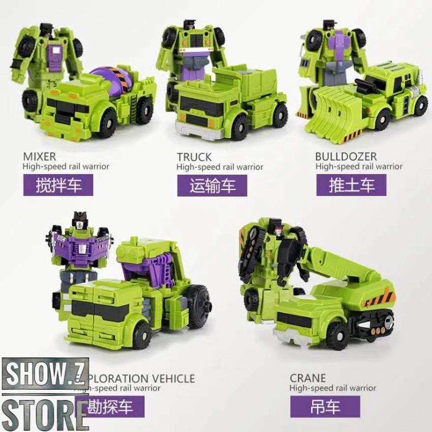 Black Mamba YT-04 Task Force Pioneer Devastator Set Of 5 - Image 4