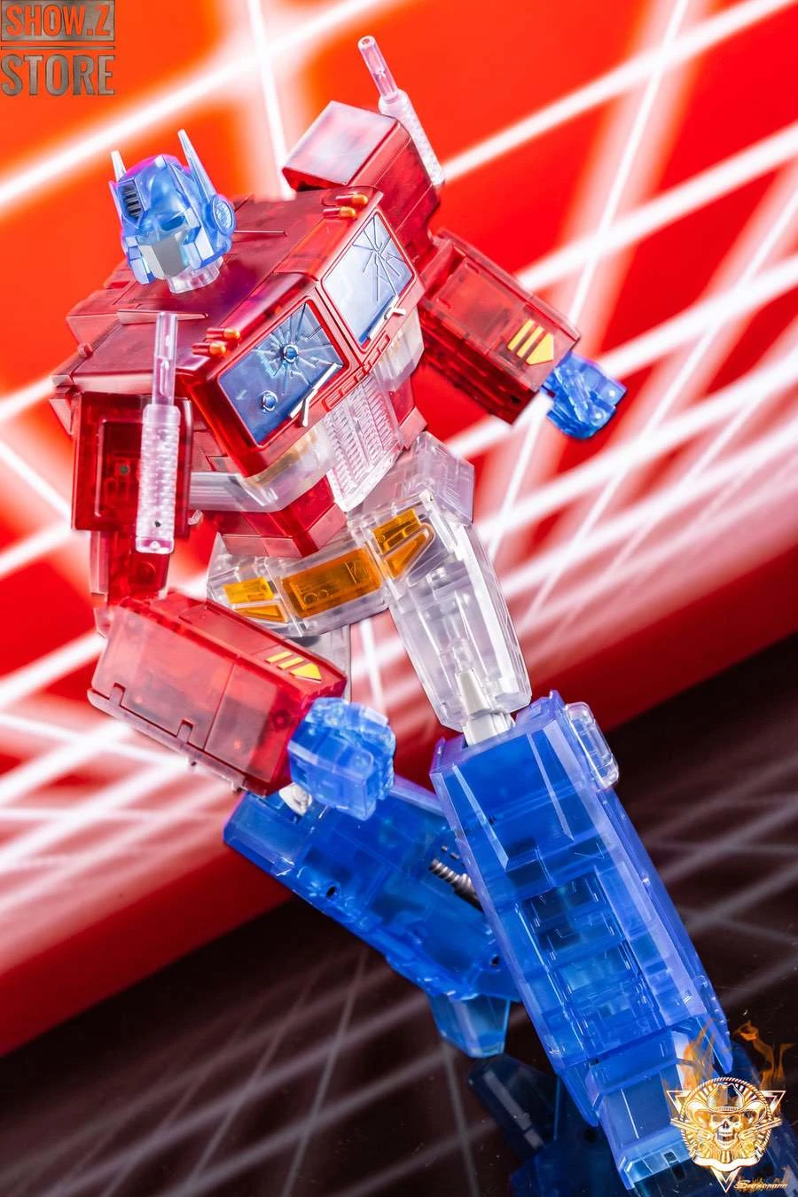 Magic Square MS-01T Light Of Freedom Optimus Prime Clear Version - Image 8