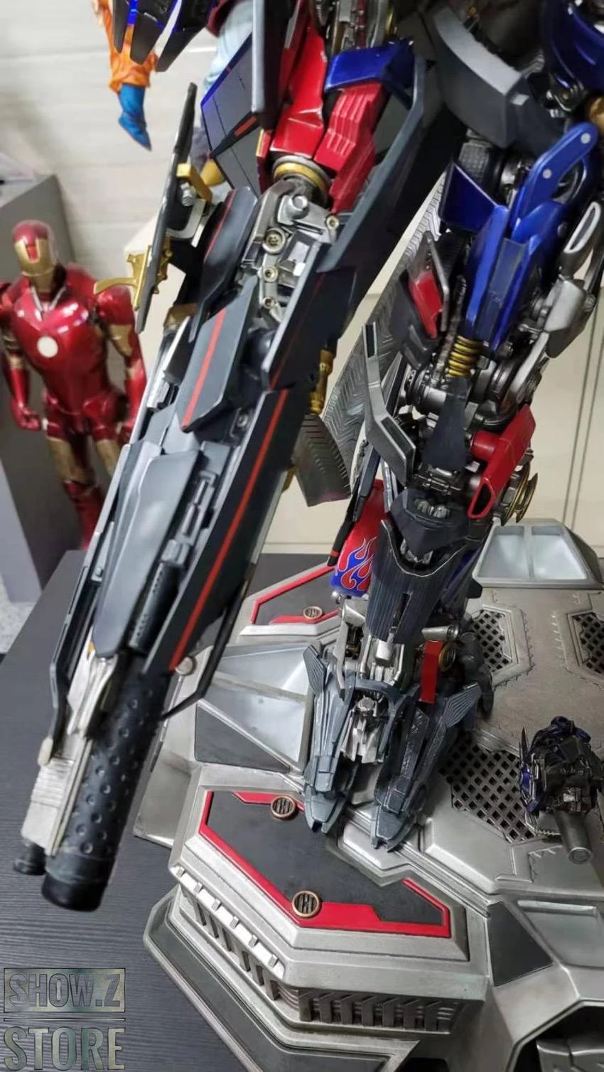 HEAT Studio Custom Made Jetpower Optimus Prime Statue - Image 16