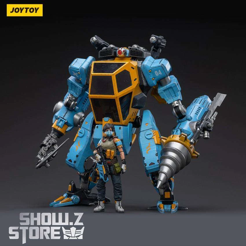 JoyToy Source 1/18 North 04 Armed Attack Mecha W/ Pilot