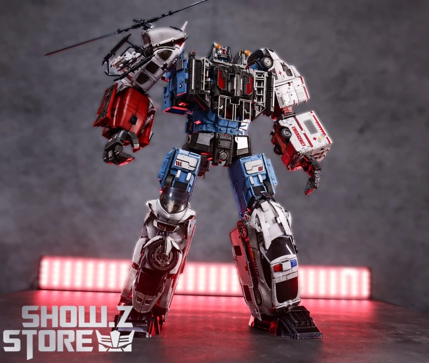 Generation Toy Guardian Defensor Set Of 5 Battle Damaged Version - Image 3