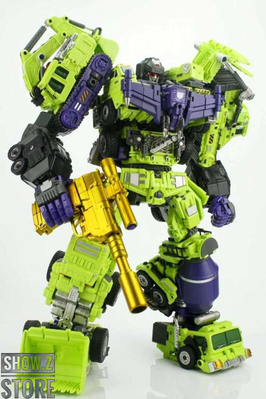 Generation Toy GT-99DX ReBuilder Devastator Set Of 6 - Image 5
