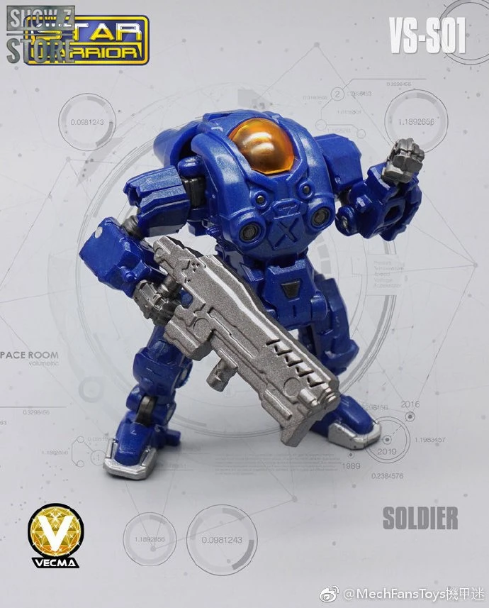 MechFansToys Vecma Toys VS-S01 Combat Squad Soldier & Raynor Set Of 2 - Image 9