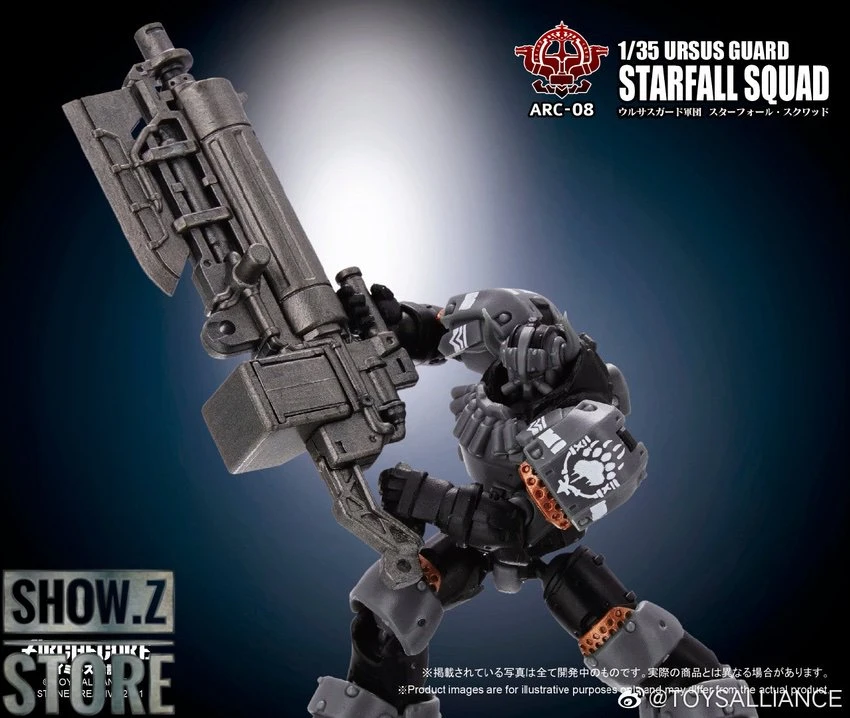 Toys Alliance ARC-08 Ursus Guard Starfall Squad Set Of 3 - Image 6