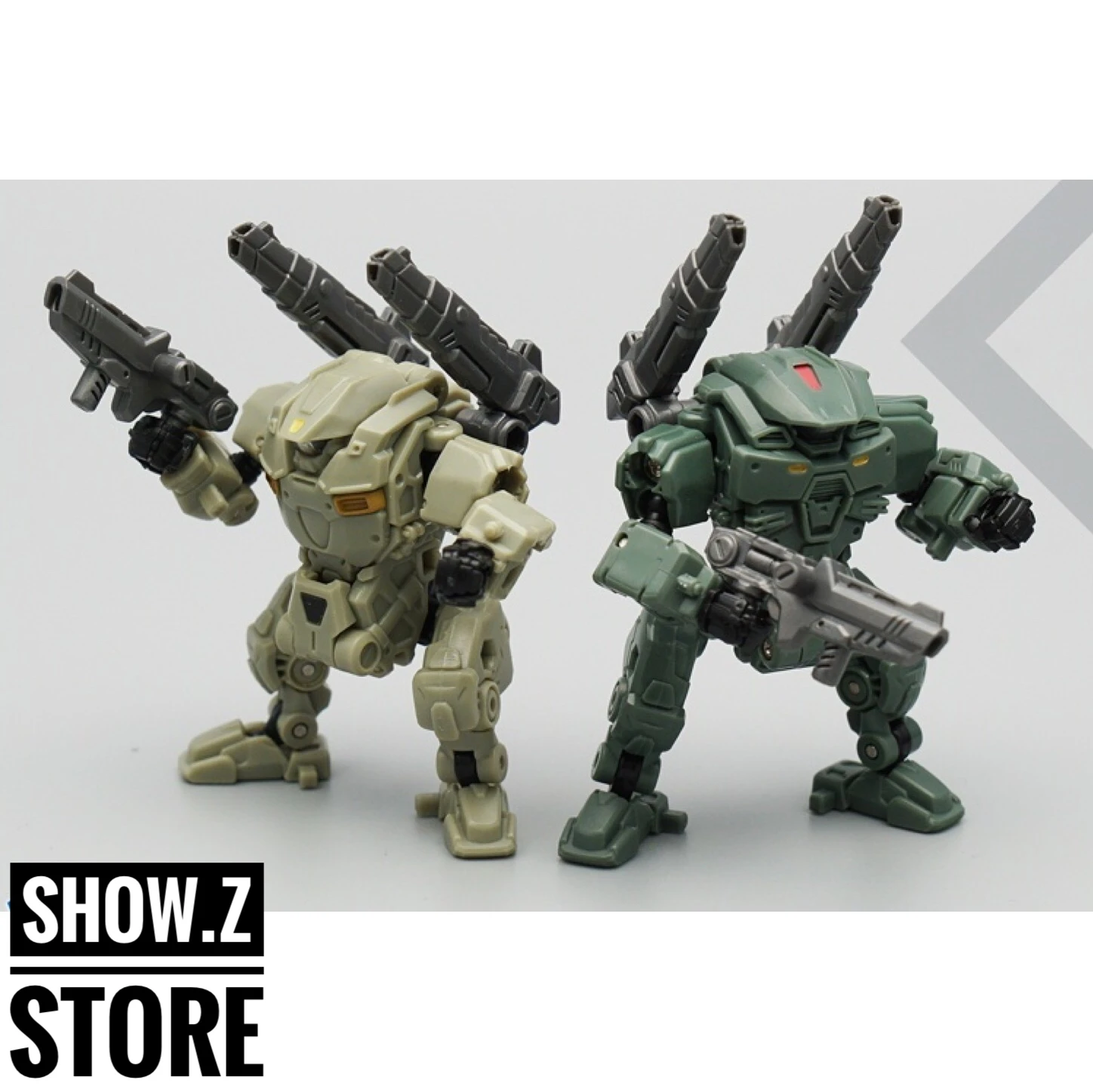MechFansToys Lost Planet Powered-suit DA04 Desert & DA05 Green Diaclone