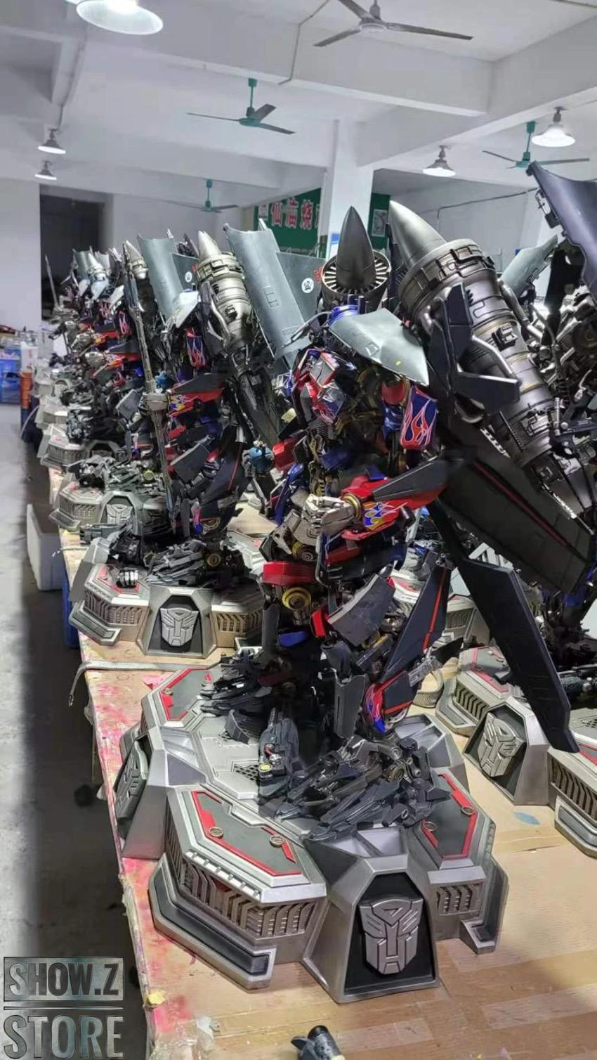 HEAT Studio Custom Made Jetpower Optimus Prime Statue - Image 13