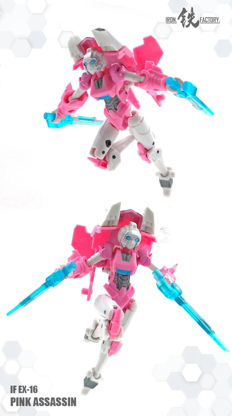 IronFactory IF-EX16 Pink Assassin Arcee - Image 4