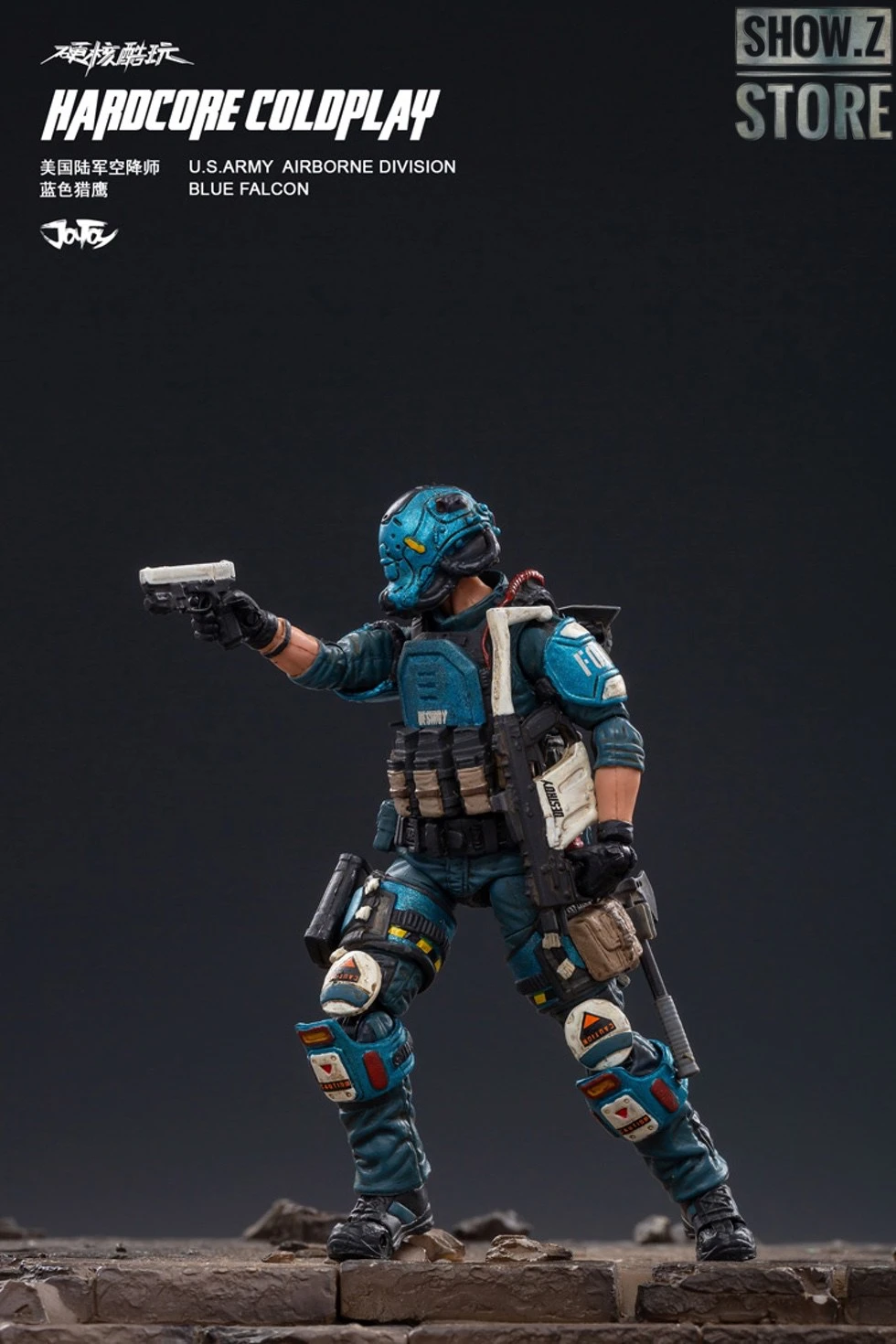 JoyToy Source 1/18 Hardcore Coldplay Blue Falcon - Image 7