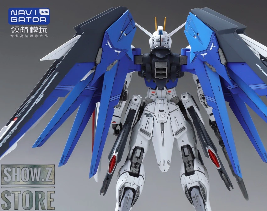 Navigator Toys Pre-Painted & Pre-Assembled Bandai ZGMF-X10A Freedom Gundam Ver.2.0 - Image 10