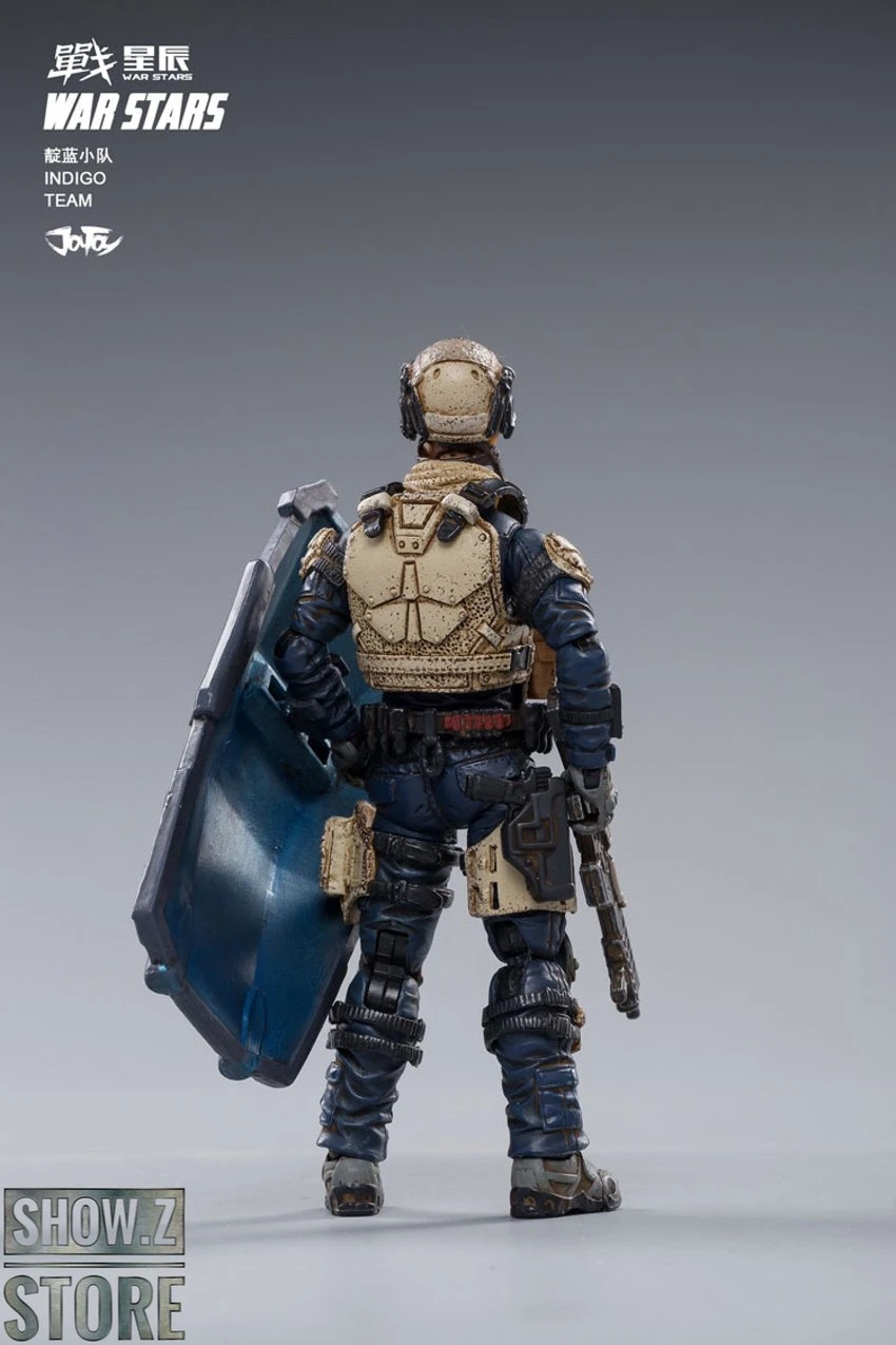 JoyToy Source 1/18 War Stars Starhawk 8th Army Indigo Fleet Set Of 3 - Image 6