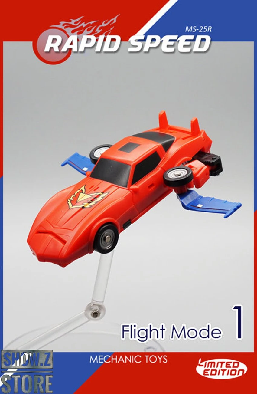 MechFansToys Mech Soul MS-25R Rapid Speed Road Rage Limited Edition - Image 5