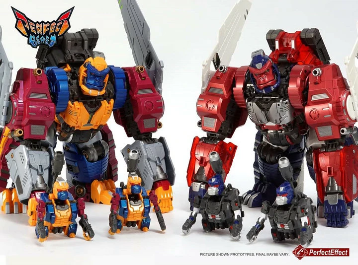 Perfect Effect PE PC-19B Perfect Combiner Black Gorira Upgrade Set 2-Pack - Image 9