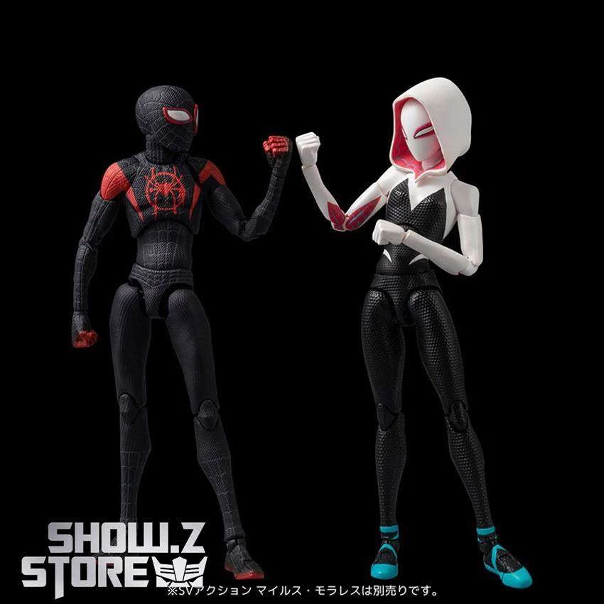 Sentinel Toys SV-ACTION Spider-Man: Into The Spider-Verse Spider-Gwen & Spider-Ham - Image 17