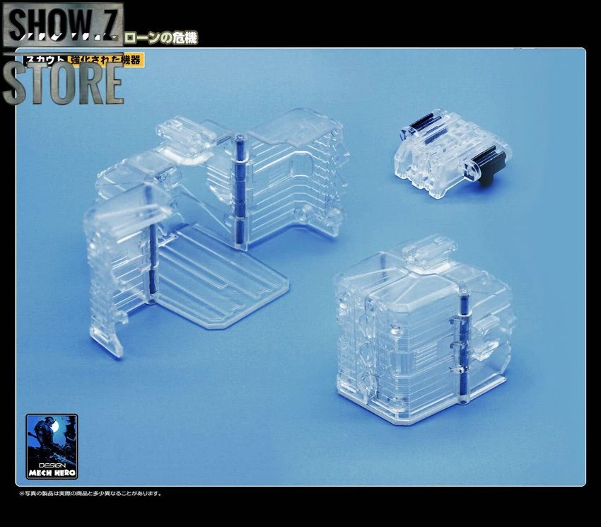 MechFansToys Lost Planet Powered-Suit DA02T/03T/08T/09T Clear Version Set Of 4 - Image 3