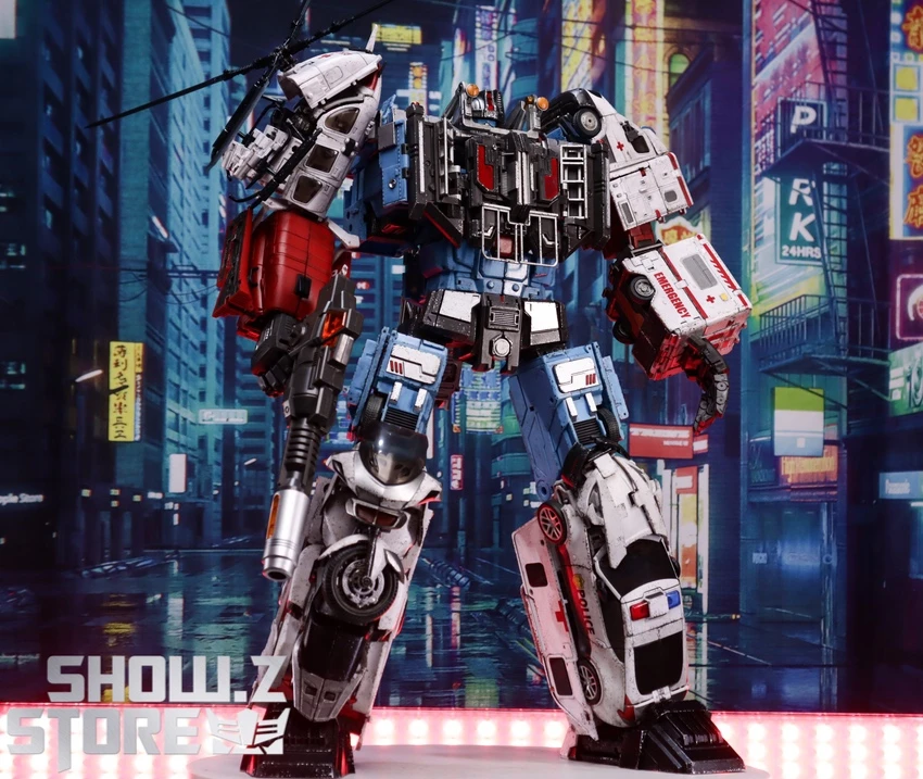 Generation Toy Guardian Defensor Set Of 5 Battle Damaged Version - Image 6