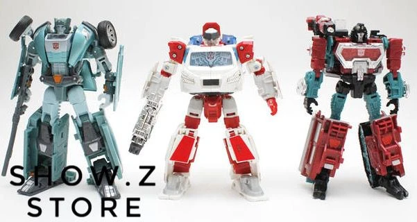 Takara TOMY Deluxe Autobots Warriors Ratchet Kup Perceptor Set Of 3 Asia Exclusive - Image 4