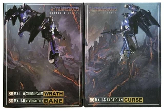 X-Transbots MX-II Curse, Wrath, And Bane Set Of 3 - Image 11