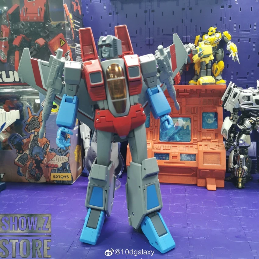 4th Party Masterpiece MP-52 Starscream Version 2.0 W/o Extra LED Headsculpt - Image 12