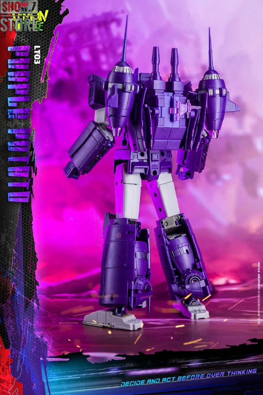 Lemontreetoys LT-03 Shockwave Purple Potato Decepticon Starship Revenge - Image 17