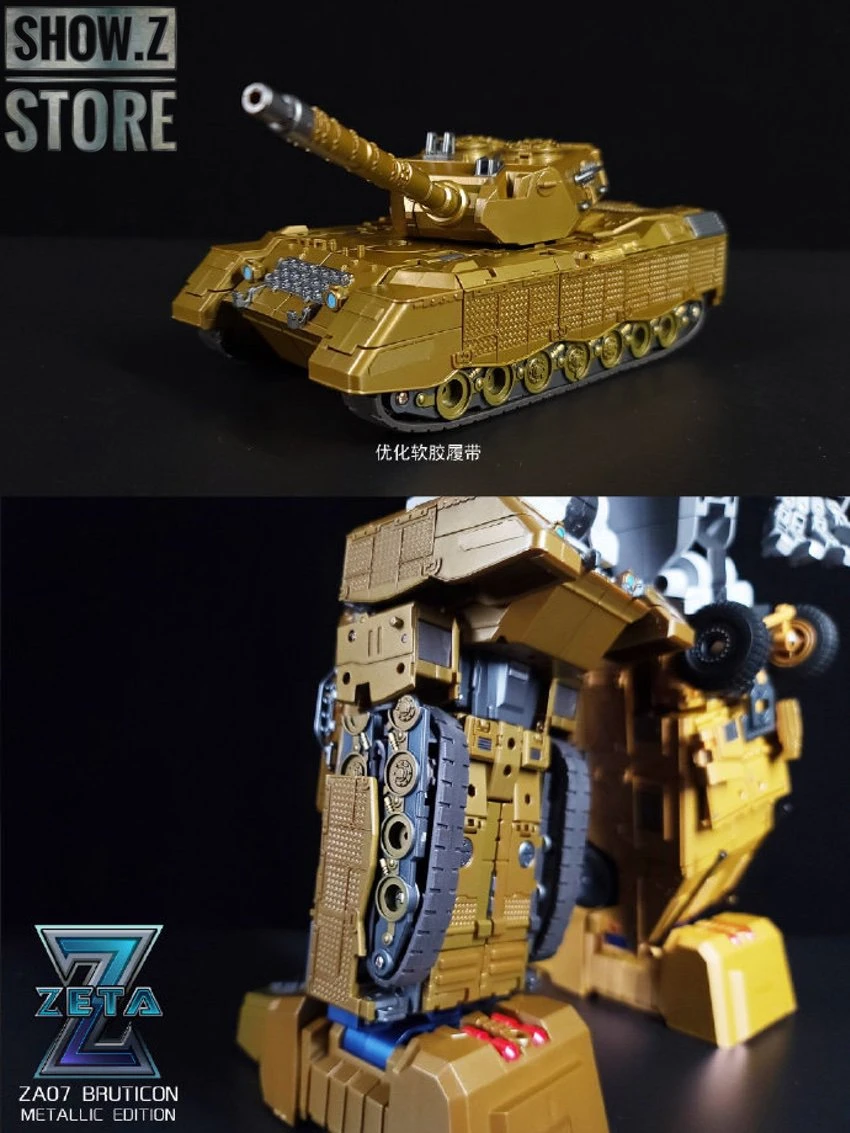 Zeta Toys ZA-07 Bruticon Bruticus Metallic Edition Full Set Of 5 - Image 7