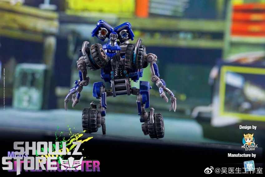 Dr.Wu & Mechanic Studio MC03 Little Monster Wheelie Damaged Version - Image 7