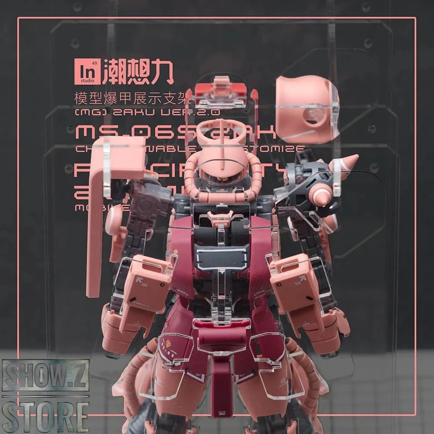Inforce MS-06S Zaku II Commander Type Internal Structure Showcase Display - Image 2