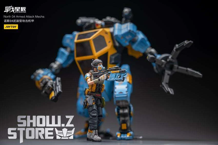 JoyToy Source 1/18 North 04 Armed Attack Mecha W/ Pilot - Image 16
