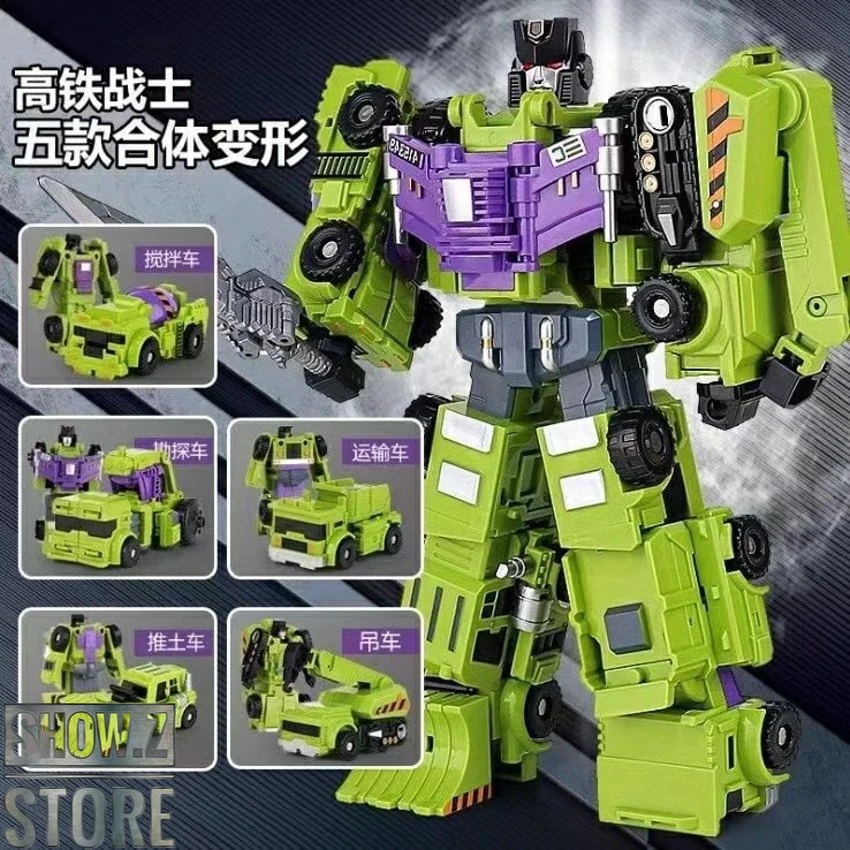 Black Mamba YT-04 Task Force Pioneer Devastator Set Of 5 - Image 3