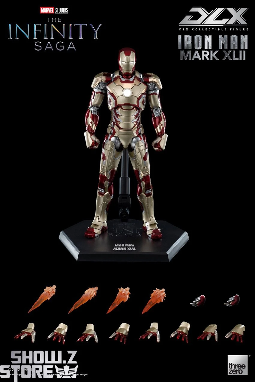 Threezero 1/12 Marvel Studios The Infinity Saga DLX Iron Man Mark 42 - Image 12
