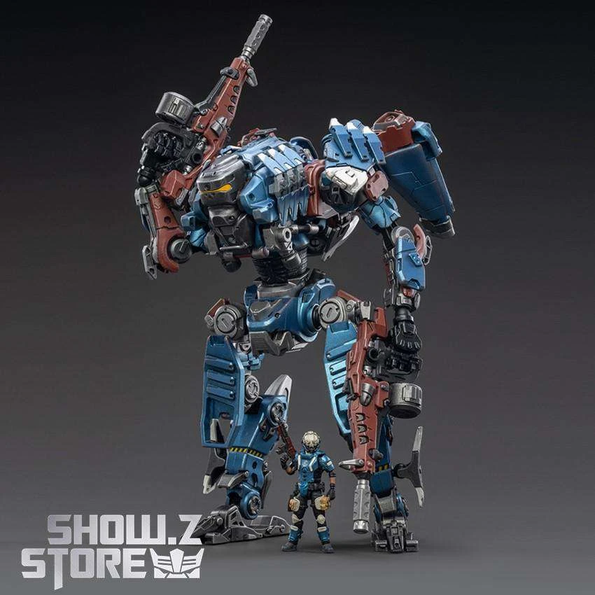 JoyToy Source 1/25 Purge 01 Combination Warfare Mecha Blue Version W/ Pilot