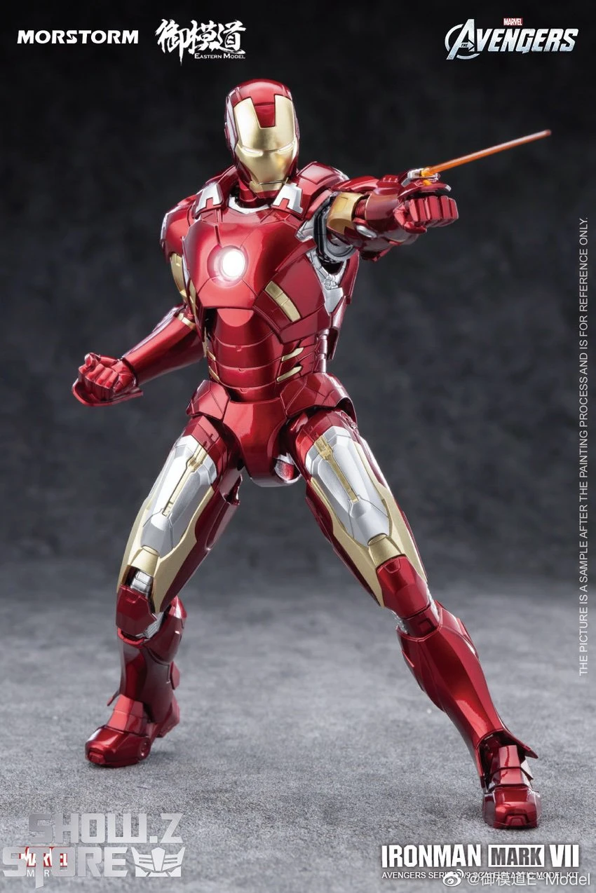 Eastern Model 1/9 Iron Man Mark 7 Model Kit - Image 20