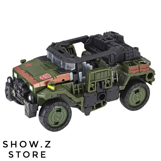 Takara TOMY War For Cybertron Siege Deluxe Wave 1 Sideswipe Hound Cog Skytread Set Of 4 - Image 8