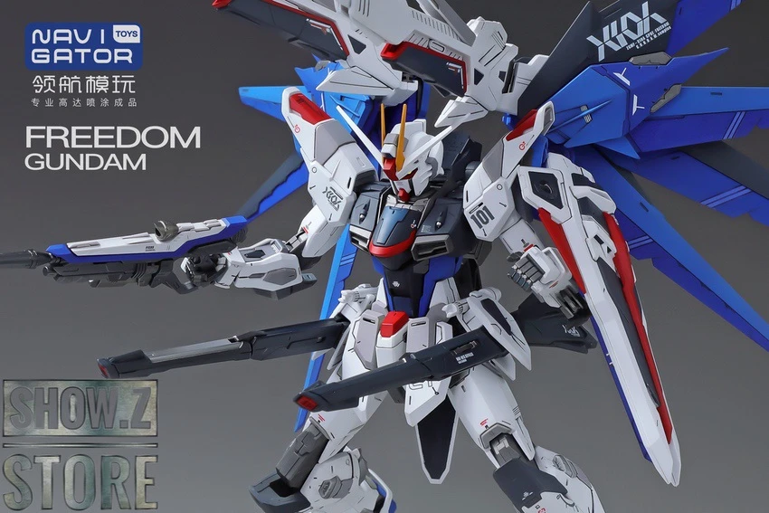 Navigator Toys Pre-Painted & Pre-Assembled Bandai ZGMF-X10A Freedom Gundam Ver.2.0 - Image 3