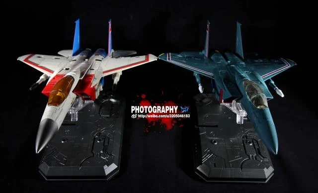 Robot Hero RH CG-01 MP11 Starscream & CG-02 MP03 Starscream Green Set Of 2 W/ Upgrade Kits - Image 5