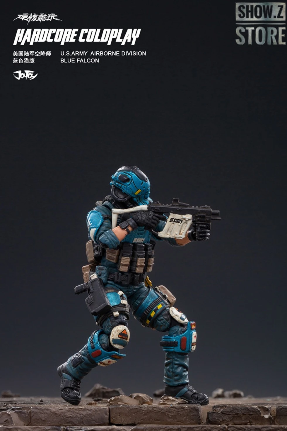 JoyToy Source 1/18 Hardcore Coldplay Blue Falcon - Image 12