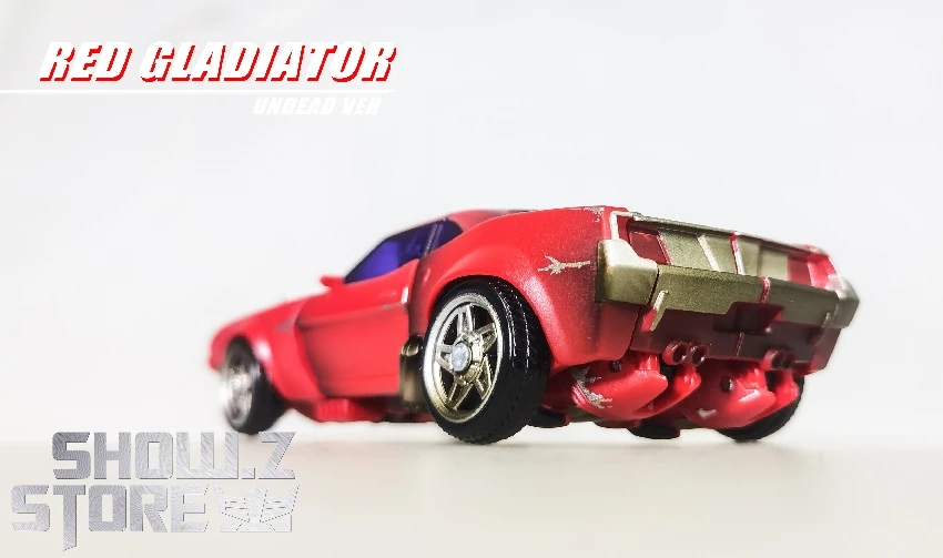 APC Toys Red Gladiator TFP Cliffjumper Zombie Version - Image 4