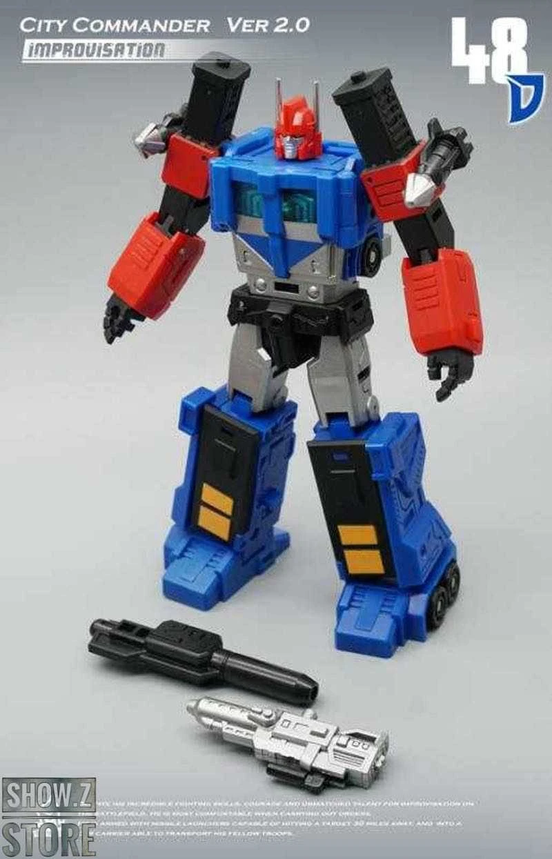 MechFansToys MF48D City Commander Ultra Magnus Version 2.0 Diaclone Color Scheme - Image 7