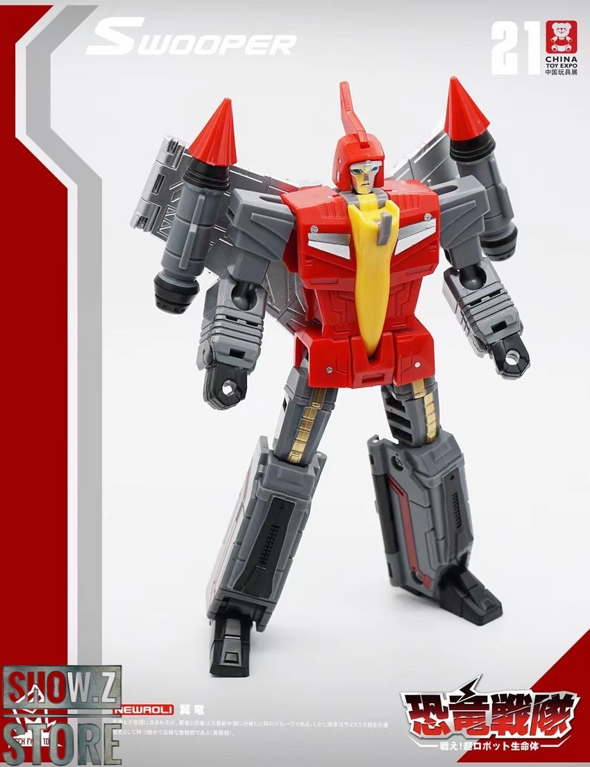 MechFansToys MF-21N(RED)/22N/23N/24N/25N Swoop(RED)/Slag/Sludge/Snarl/Grimlock Set Of 5 - Image 10