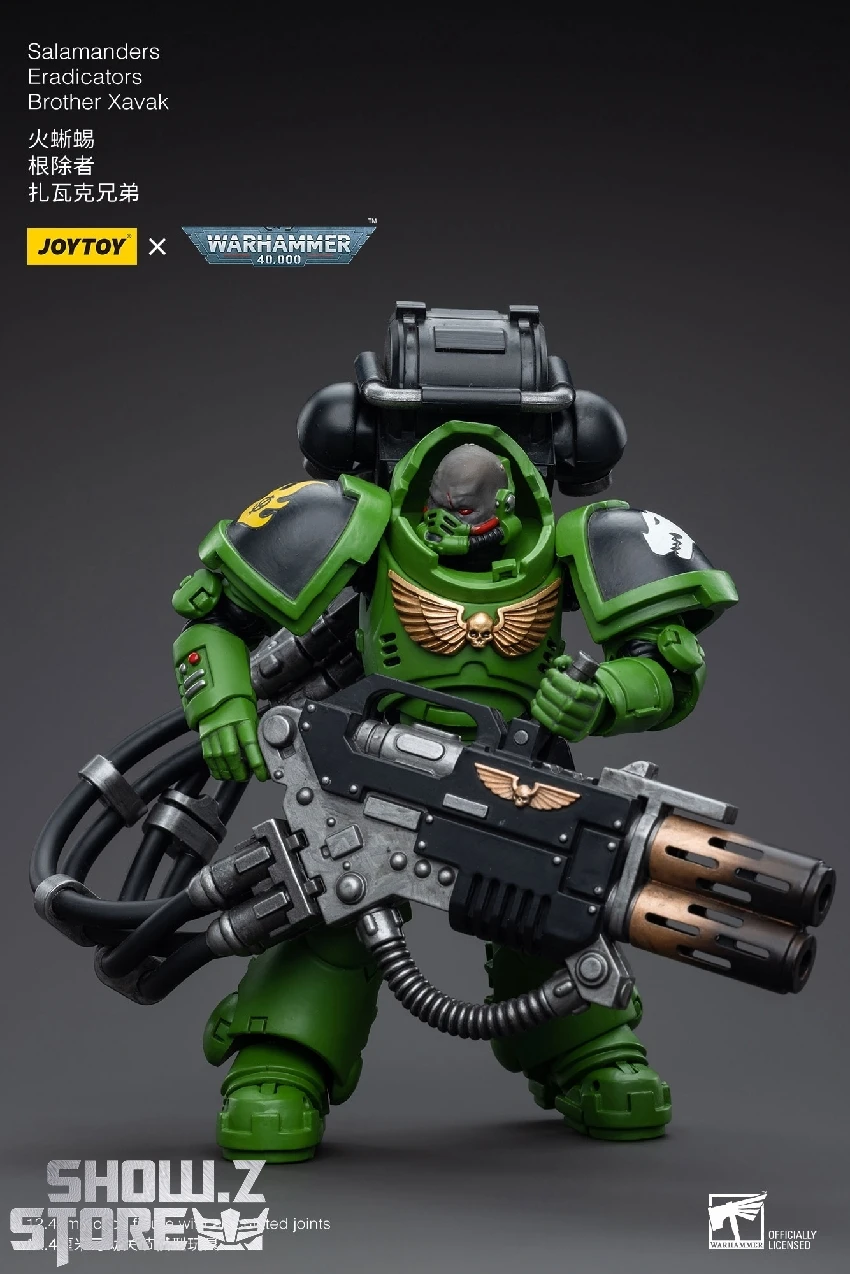 JoyToy Source 1/18 Warhammer 40K Salamanders Eradicators Brother Xavak - Image 7