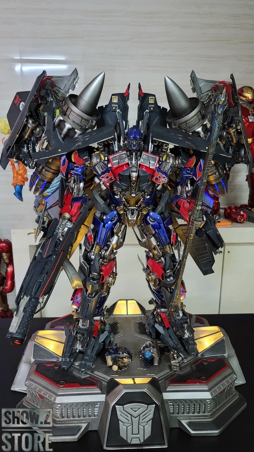 HEAT Studio Custom Made Jetpower Optimus Prime Statue - Image 6