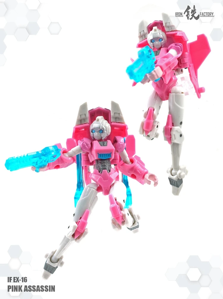 IronFactory IF-EX16 Pink Assassin Arcee - Image 3