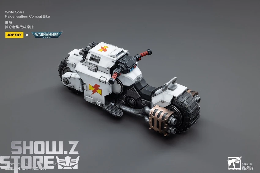 JoyToy Source 1/18 Warhammer 40K White Scars Raider-pattern Combat Bike - Image 9
